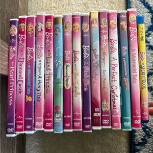 15 Barbie DVDs